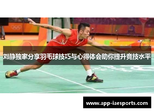 刘静独家分享羽毛球技巧与心得体会助你提升竞技水平